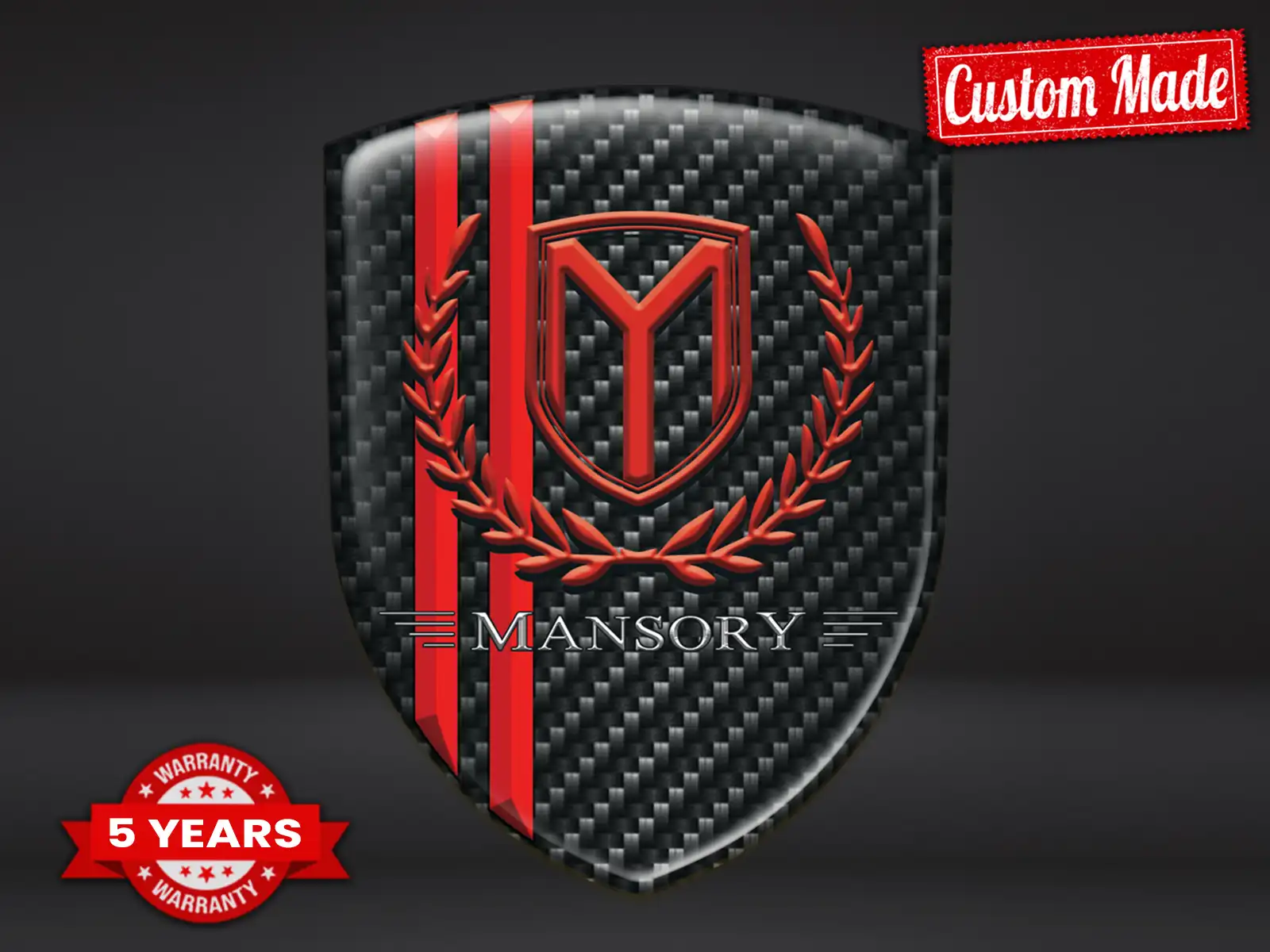 Mansory Decalcomanie Auto su Misura Resistenti Pregiate Pro